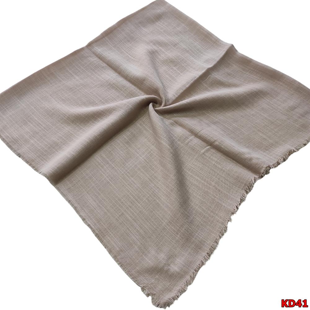  Kampanyalı Düz Renk Flamlı Eşarp(KD41)