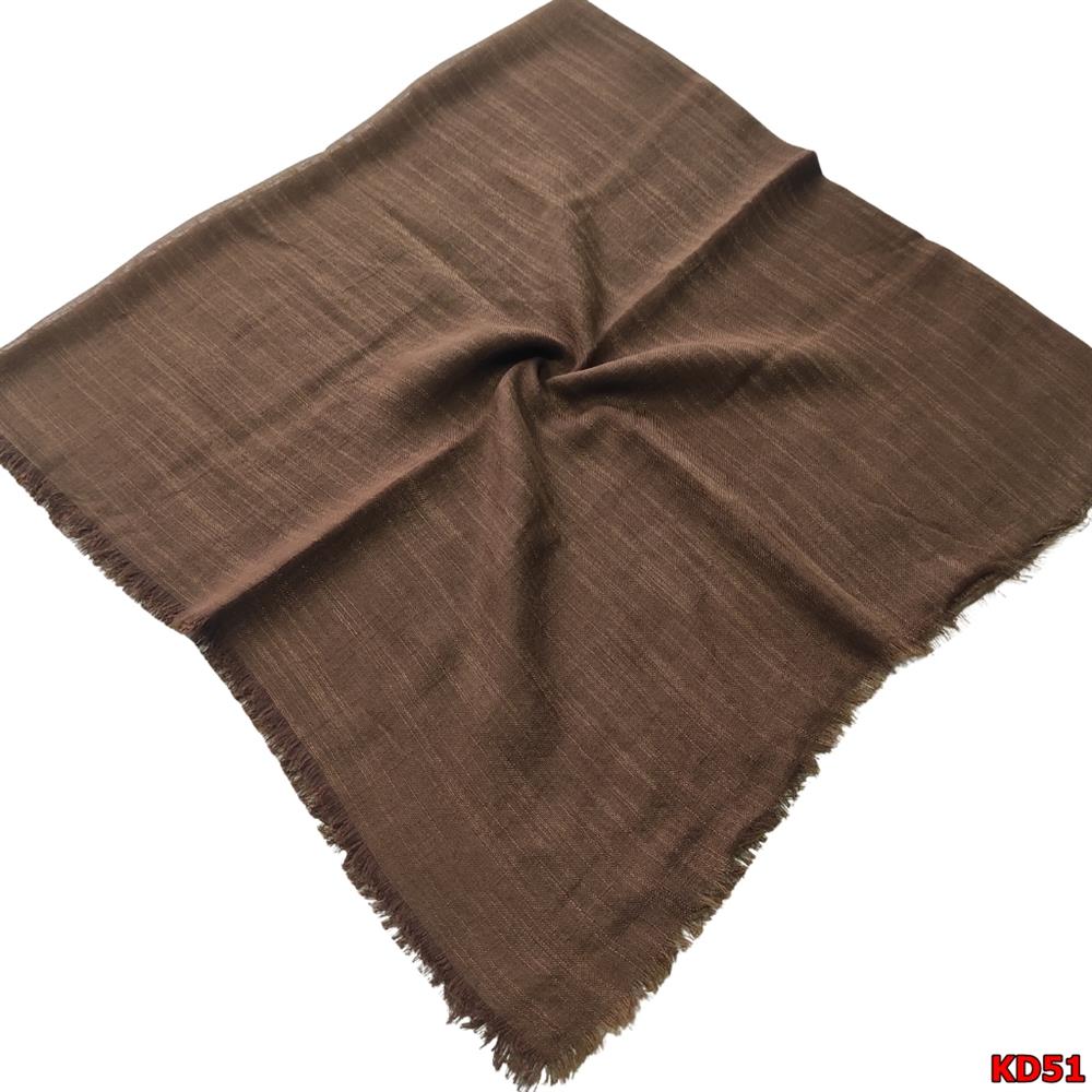  Kampanyalı Düz Renk Flamlı Eşarp(KD51)