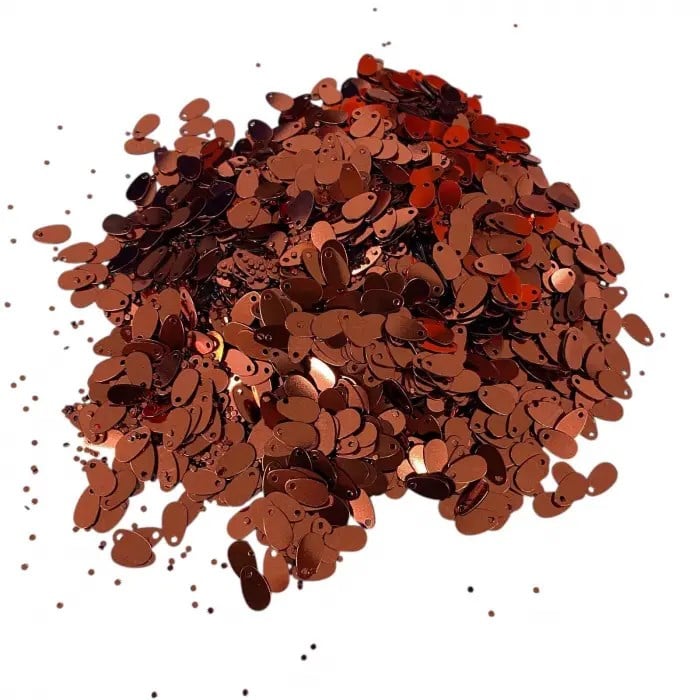 Pleksi Oya İşleme Pulu Damla 50 gr. Kiremit (pul05-24)