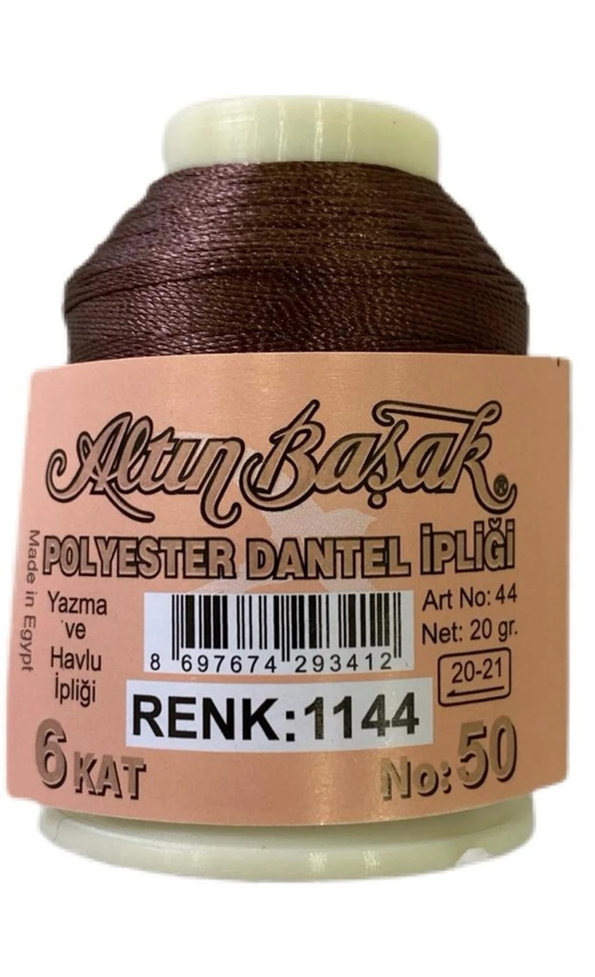 Altınbaşak 20 Gr. Polyester Oya İpi (No-1144)