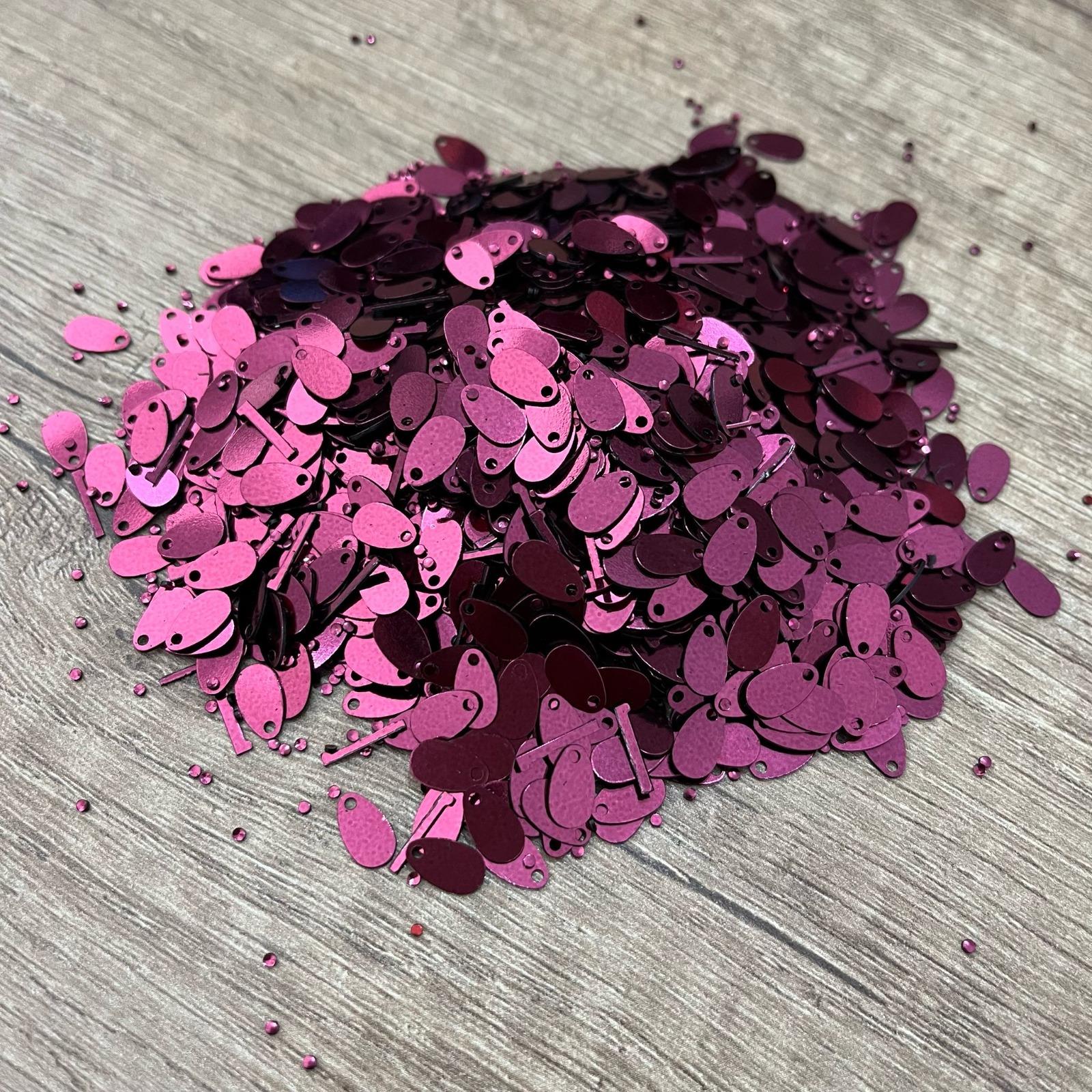 Pleksi Oya İşleme Pulu Damla 50 gr. Vişne (pul05-07)