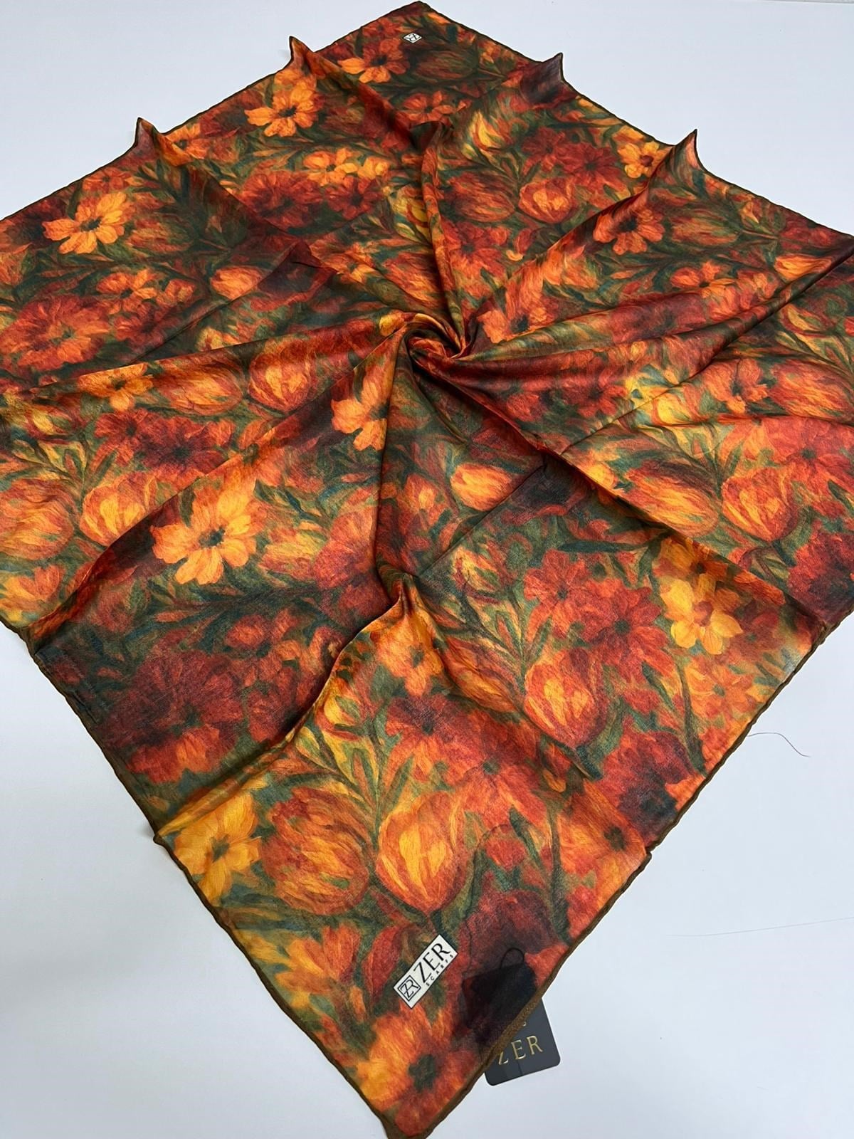 Zer Dijital Soft Eşarp(zd09-10)