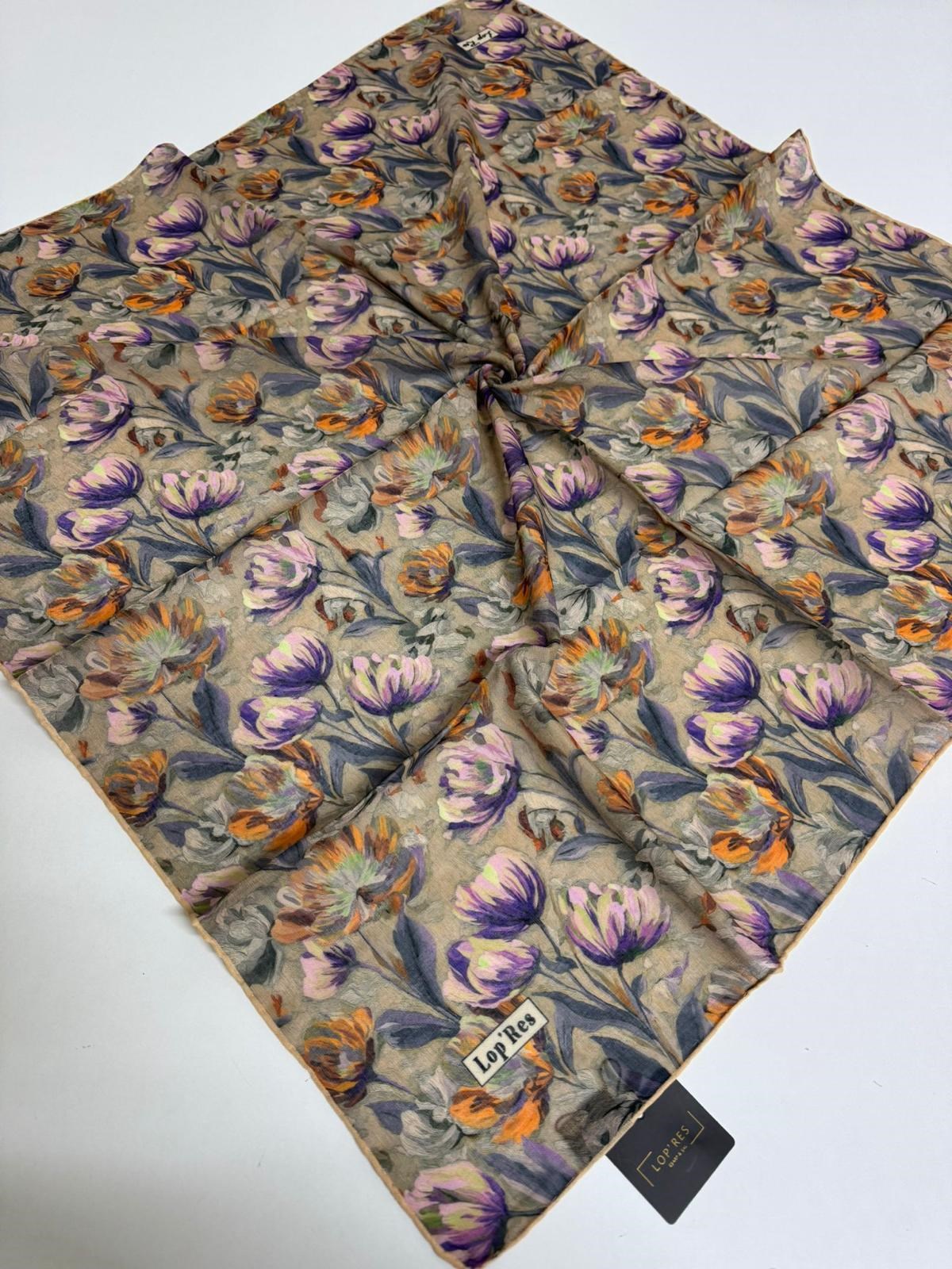 Lop'res Dijital Soft Eşarp(zd14-01)