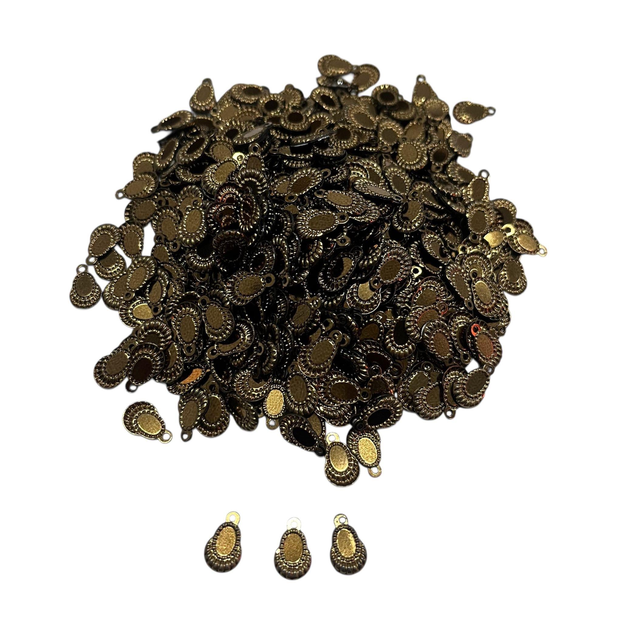 Pleksi Oya İşleme Pulu Hürrem Küpe Pul 50 gr. Bakır (pul06-04)