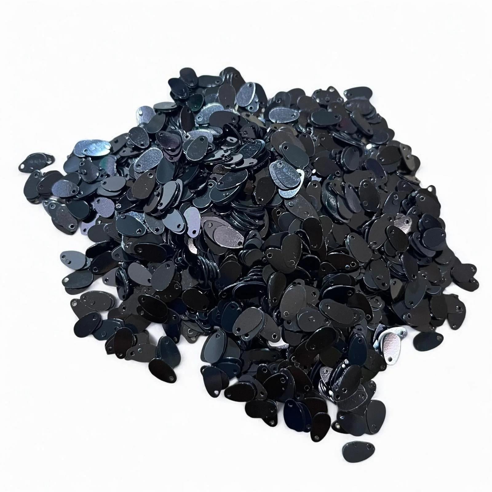 Pleksi Oya İşleme Pulu Damla 50 gr. Siyah (pul05-12)