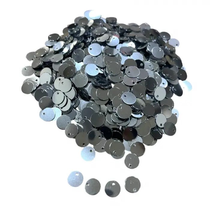 Pleksi Küçük Halka Oya İşleme Pulu 50 gr. Gümüş(pul03-05)