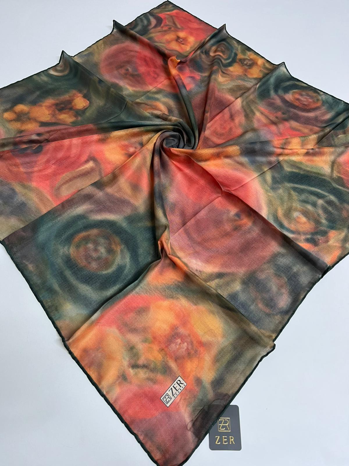 Zer Dijital Soft Eşarp(zd07-17)