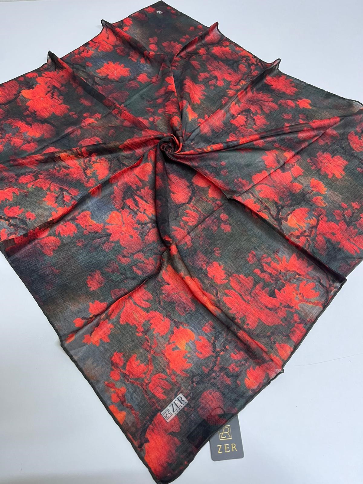 Zer Dijital Soft Eşarp(zd09-02)
