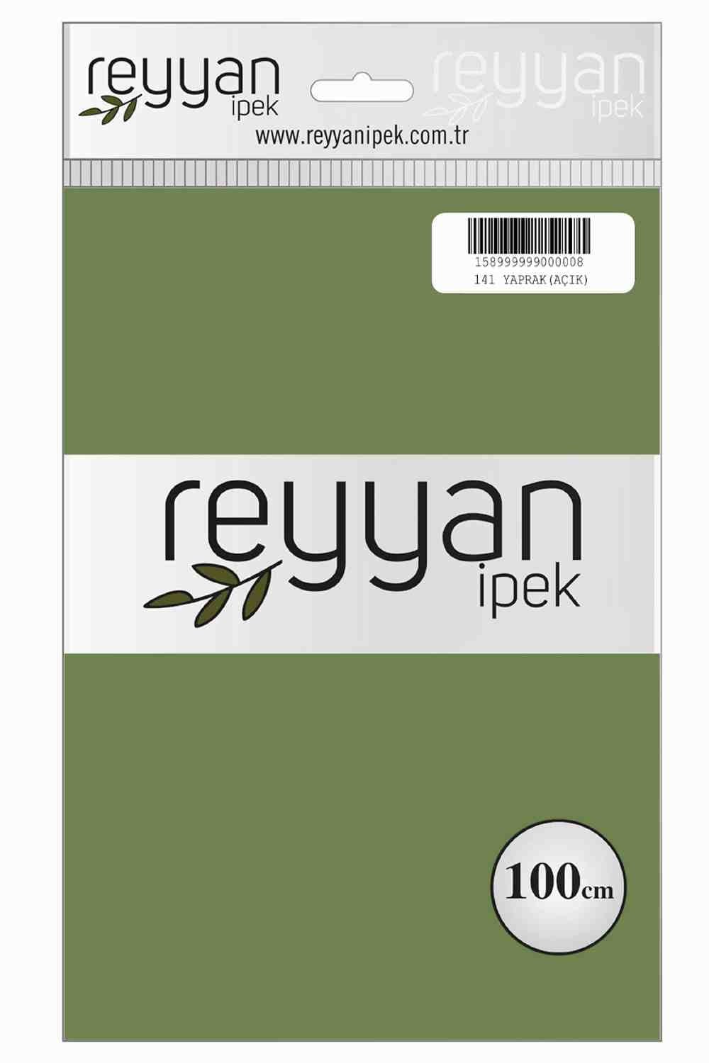 Reyyan Düz Renk Poşetli Yazma (Yaprak Açık)