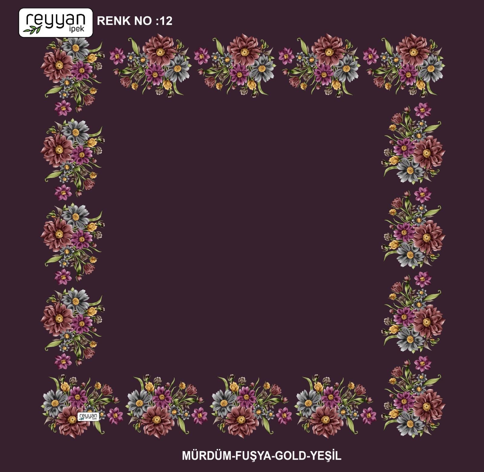Reyyan İpek Oyalık Yazma(246-12)