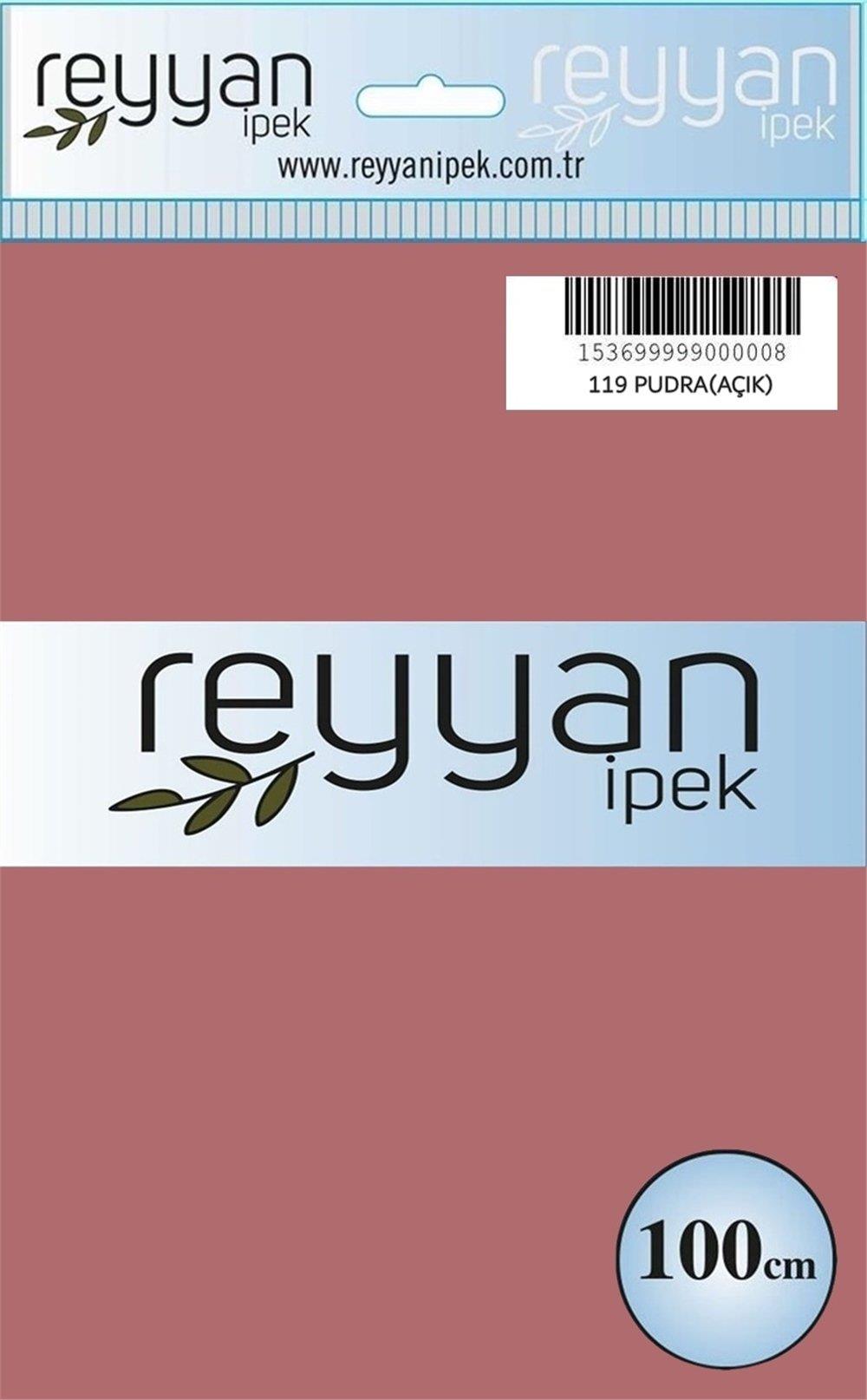 Reyyan Düz Renk Poşetli Yazma (Pudra Açık)