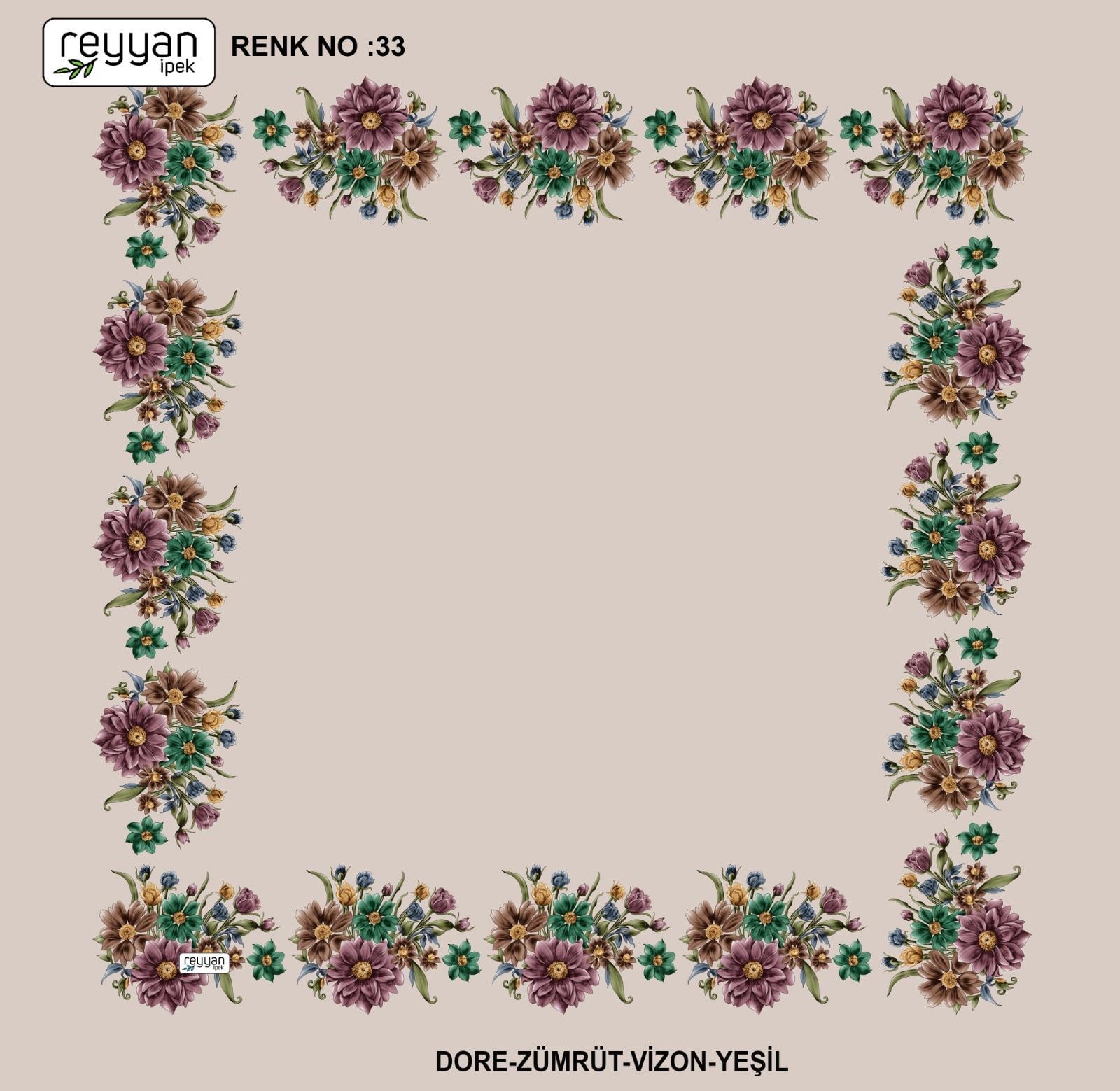 Reyyan İpek Oyalık Yazma(246-33)