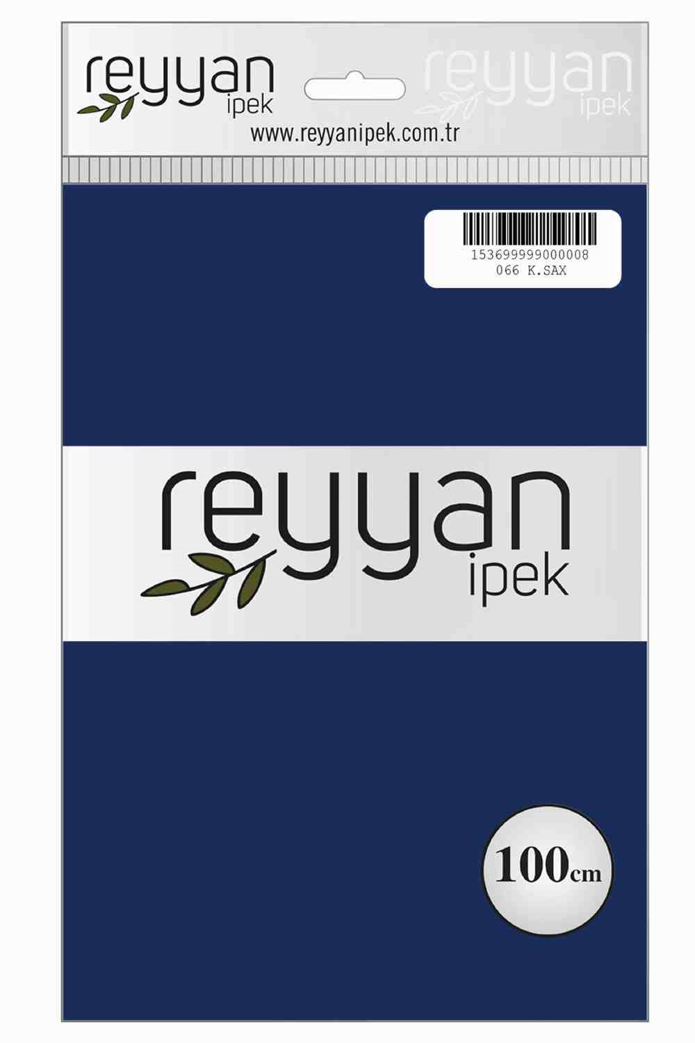 Reyyan Düz Renk Poşetli Yazma (K. Saks)