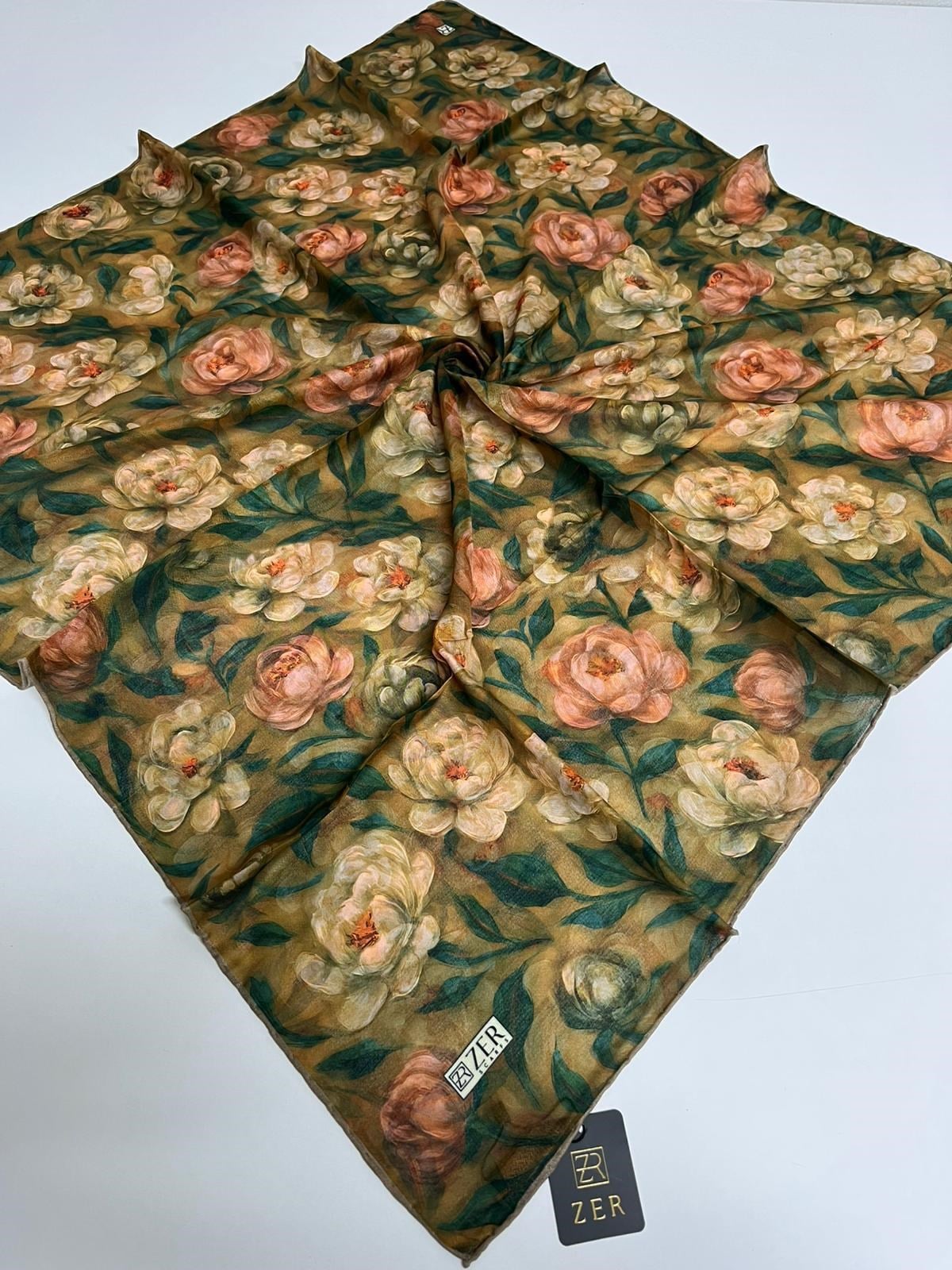 Zer Dijital Soft Eşarp(zd09-03)