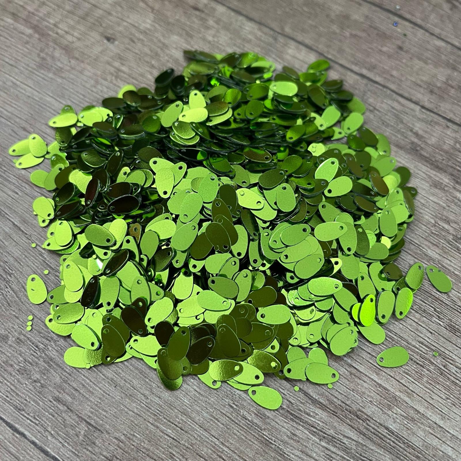 Pleksi Oya İşleme Pulu Damla 50 gr. Yeşil (pul05-01)