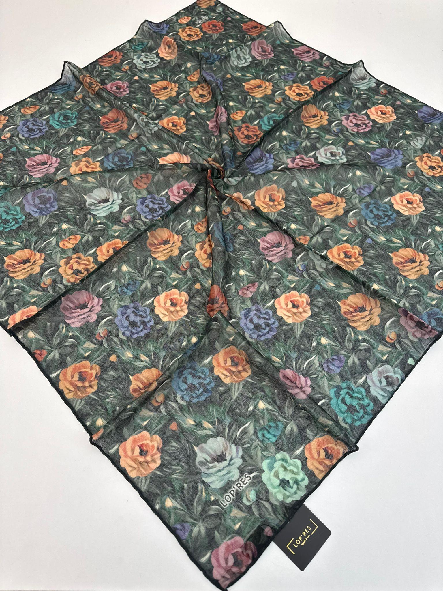 Lop'res Dijital Soft Eşarp(zd03-08)