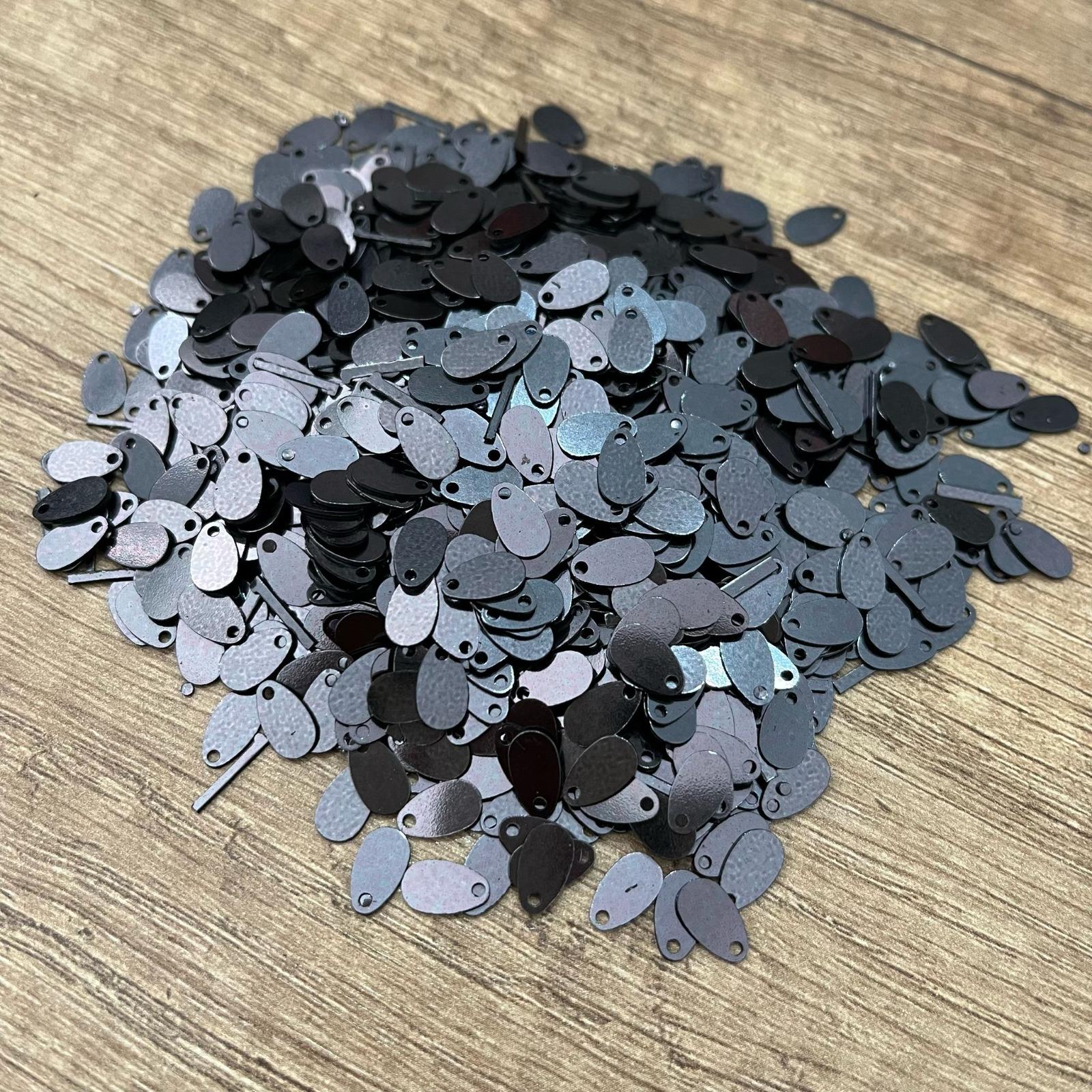 Pleksi Oya İşleme Pulu Damla 50 gr. Antrasit (pul05-03)