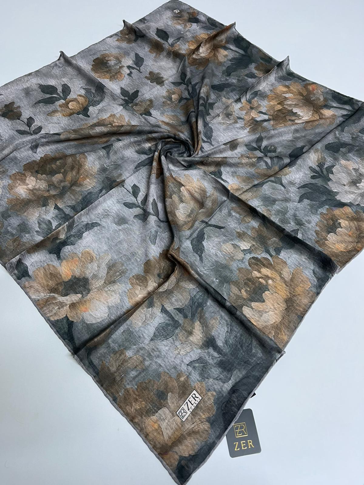 Zer Dijital Soft Eşarp(zd07-18)