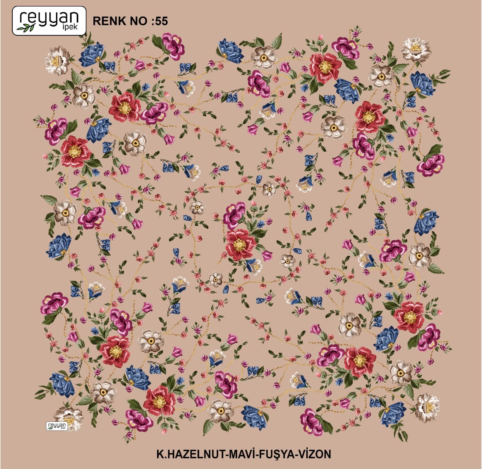 Reyyan İpek Oyalık Yazma(245-55)