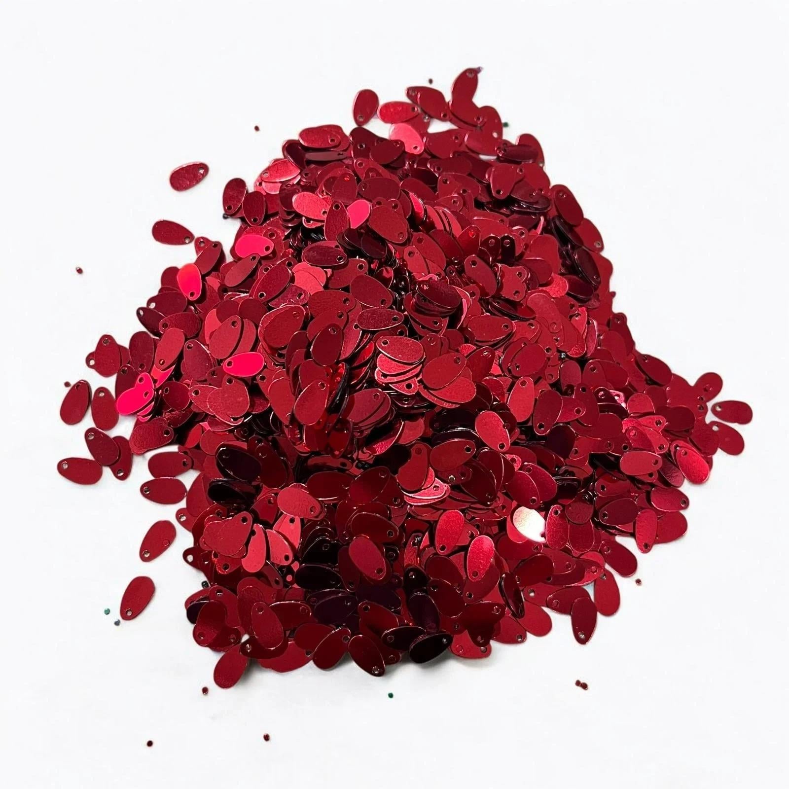 Pleksi Oya İşleme Pulu Damla 50 gr. Kırmızı (pul05-14)
