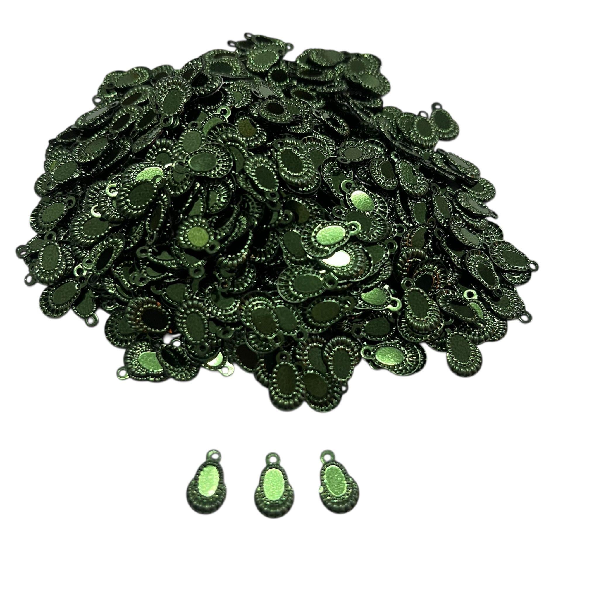 Pleksi Oya İşleme Pulu Hürrem Küpe Pul 50 gr. Haki (pul06-02)