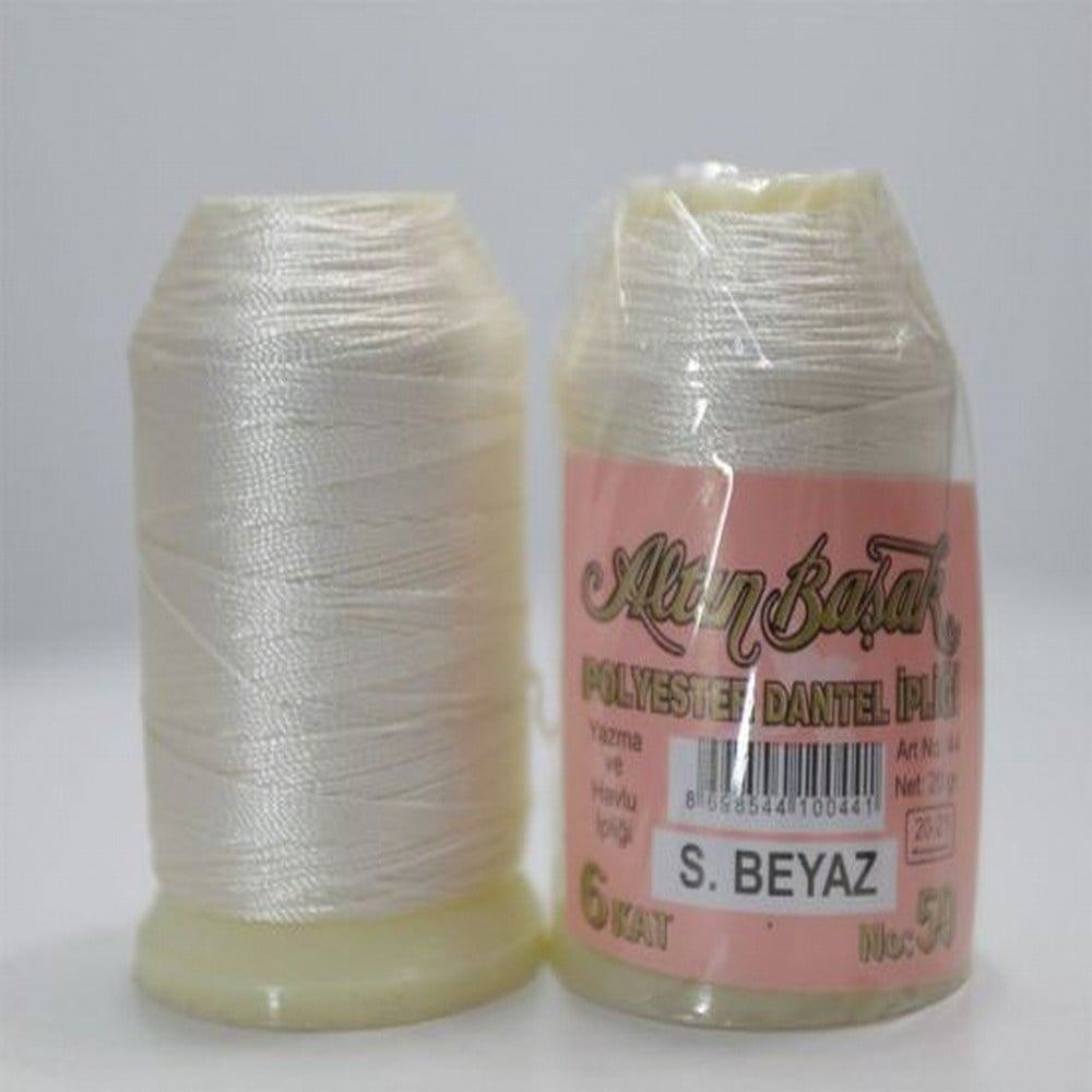 Altınbaşak 20 Gr. Oya İpi (No-Beyaz)