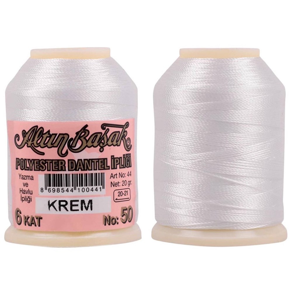Altınbaşak 20 Gr. Oya İpi (No-Krem)
