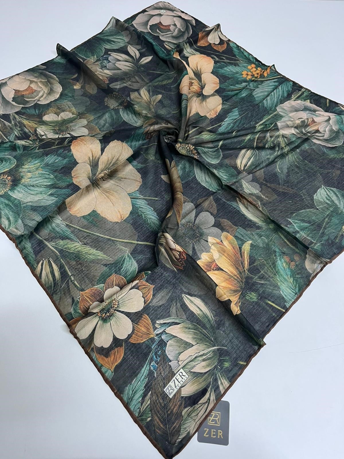 Zer Dijital Soft Eşarp(zd09-07)