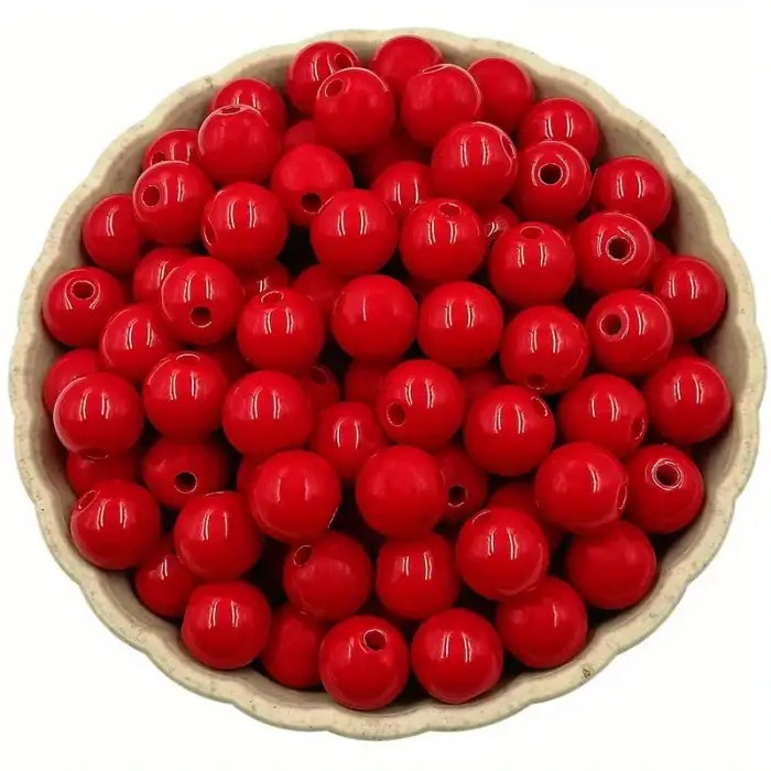 6 mm Kiraz Oyası Boncugu 50 gram (BNCK01-03)