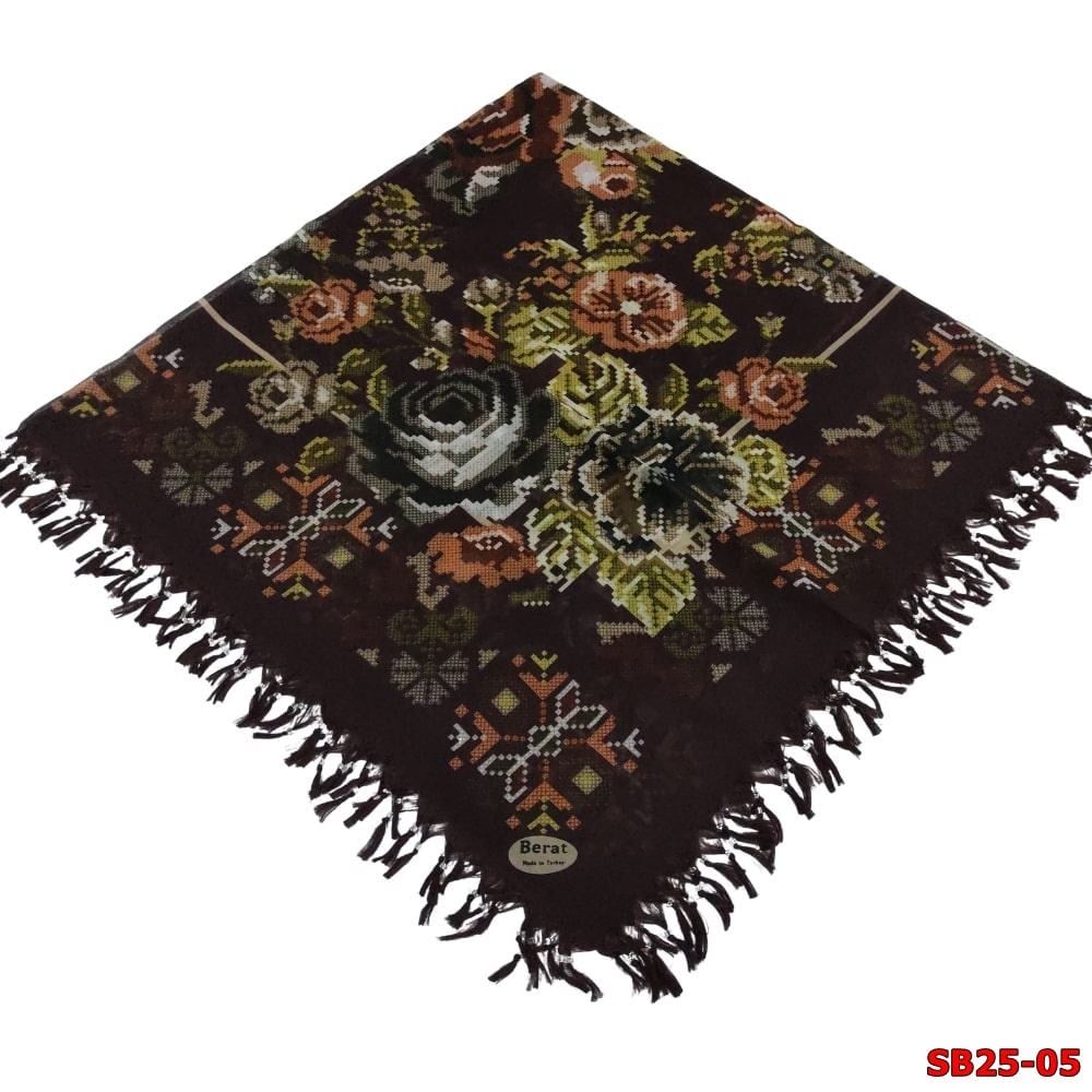 Berat Boncuklu Cotton Eşarp(sb25-05)