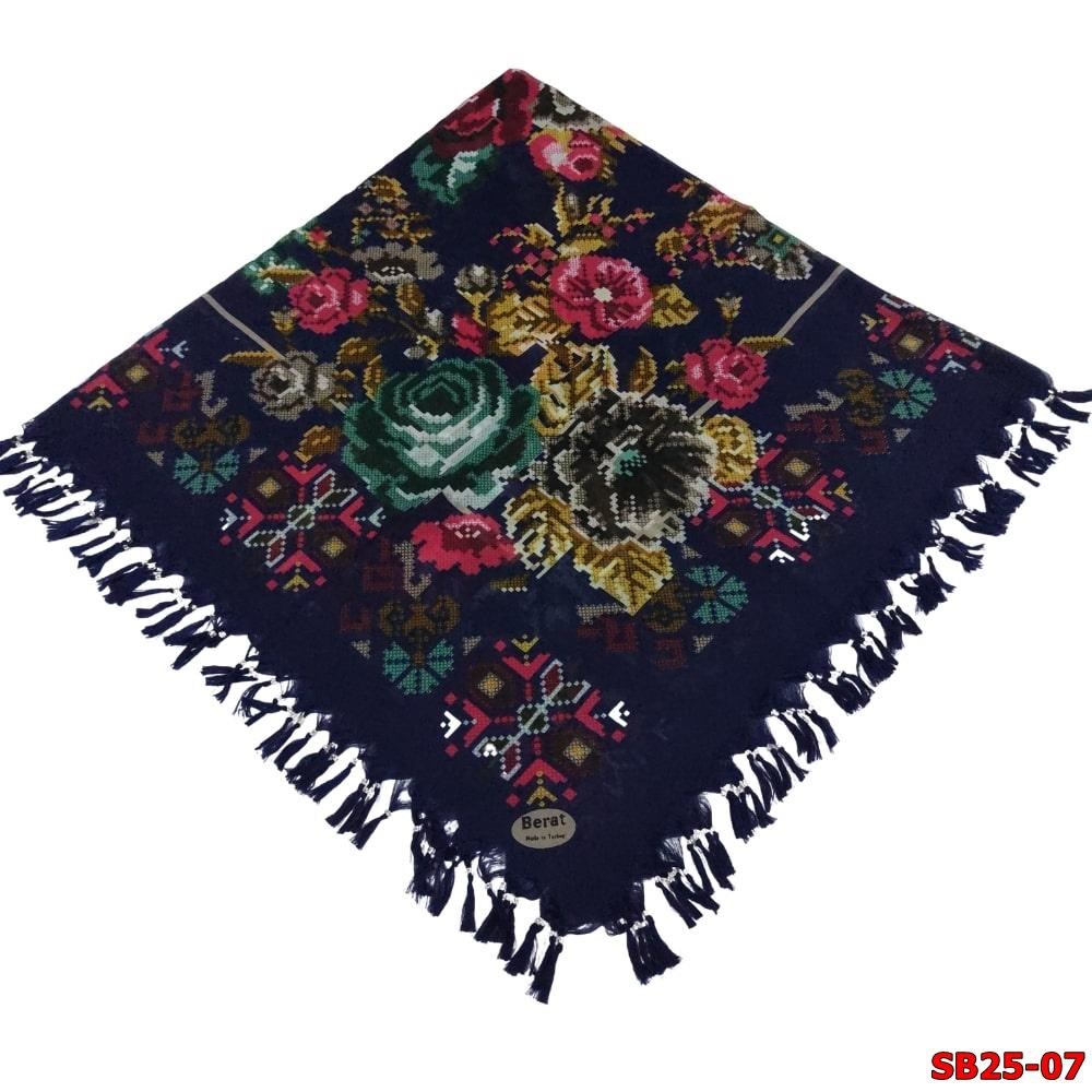 Berat Boncuklu Cotton Eşarp(sb25-07)