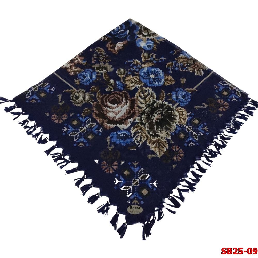 Berat Boncuklu Cotton Eşarp(sb25-09)