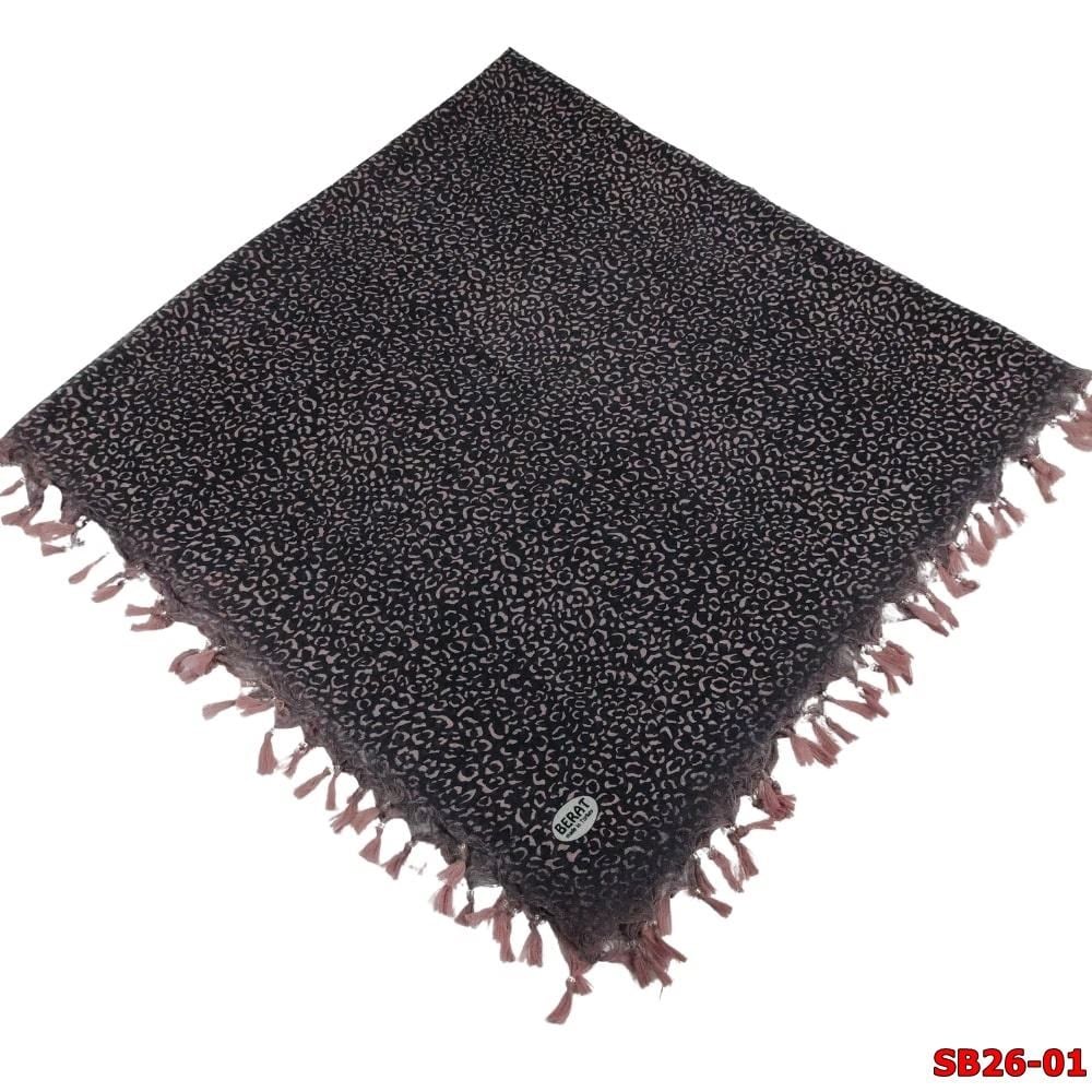 Berat Boncuklu Cotton Eşarp(sb26-01)