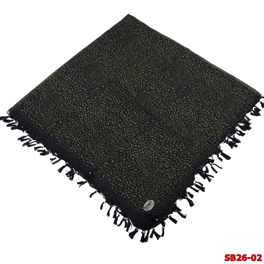 Berat Boncuklu Cotton Eşarp(sb26-02)