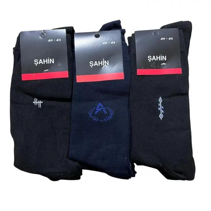 Şahin Erkek Soket Çorap 12'li Paket (EÇ01-17)