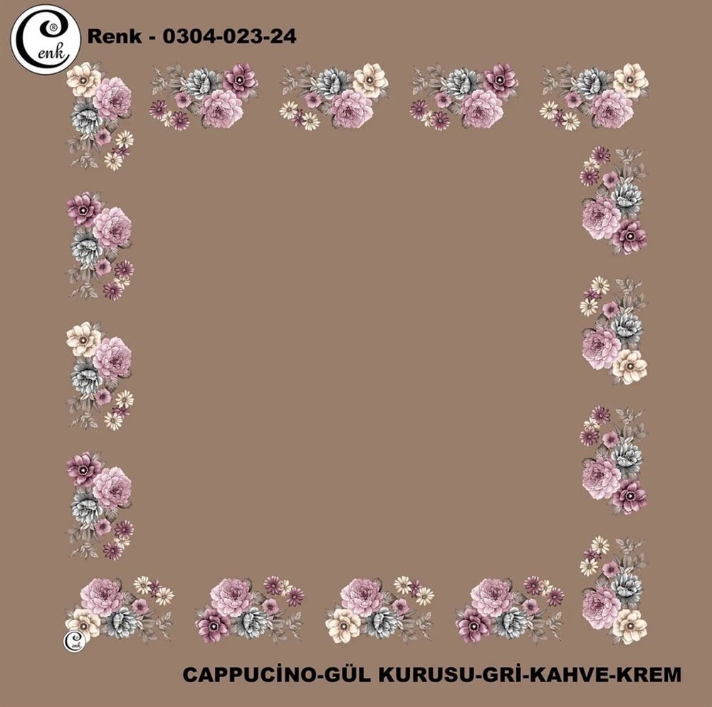 Cenk 90cm Ortası Boş Oyalık Yazma(023-24)