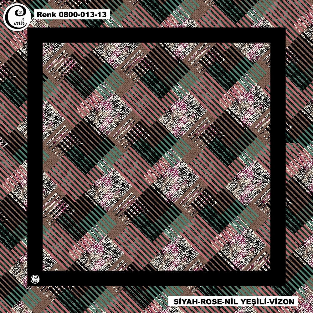 Cenk Flamlı Coton Eşarp(013-13)