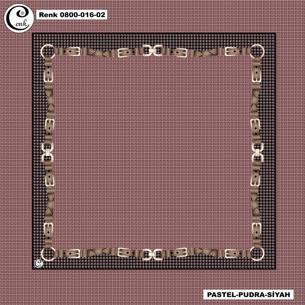 Cenk Flamlı Coton Eşarp(016-02)