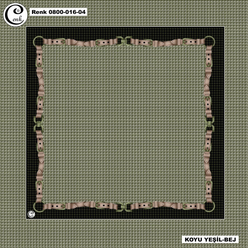 Cenk Flamlı Coton Eşarp(016-04)