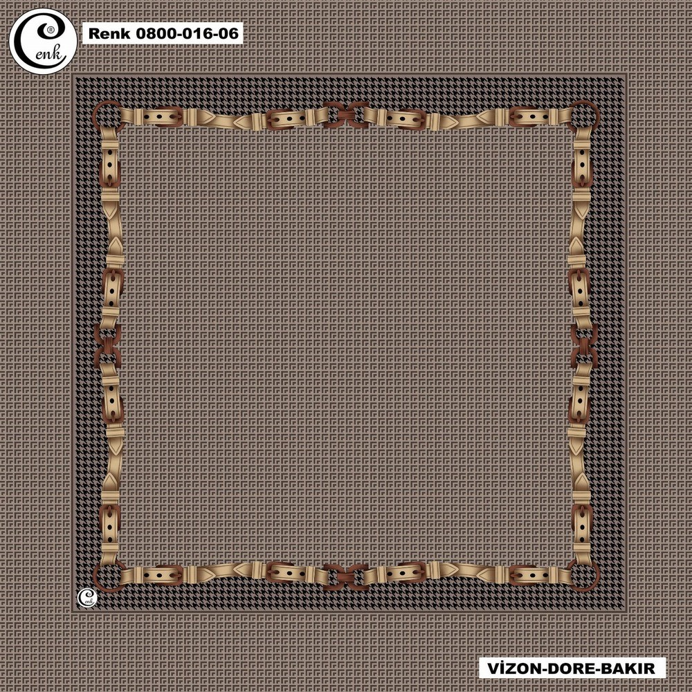 Cenk Flamlı Coton Eşarp(016-06)