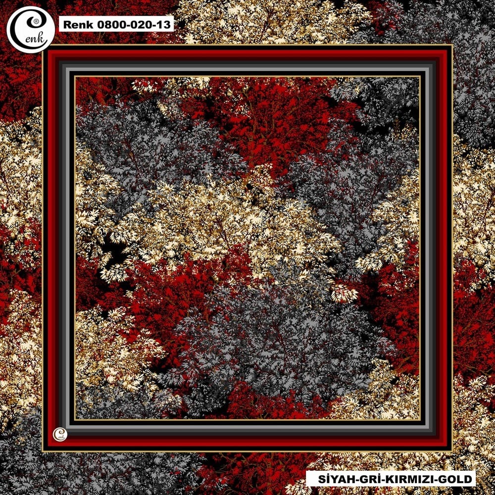 Cenk Flamlı Coton Eşarp(020-13)