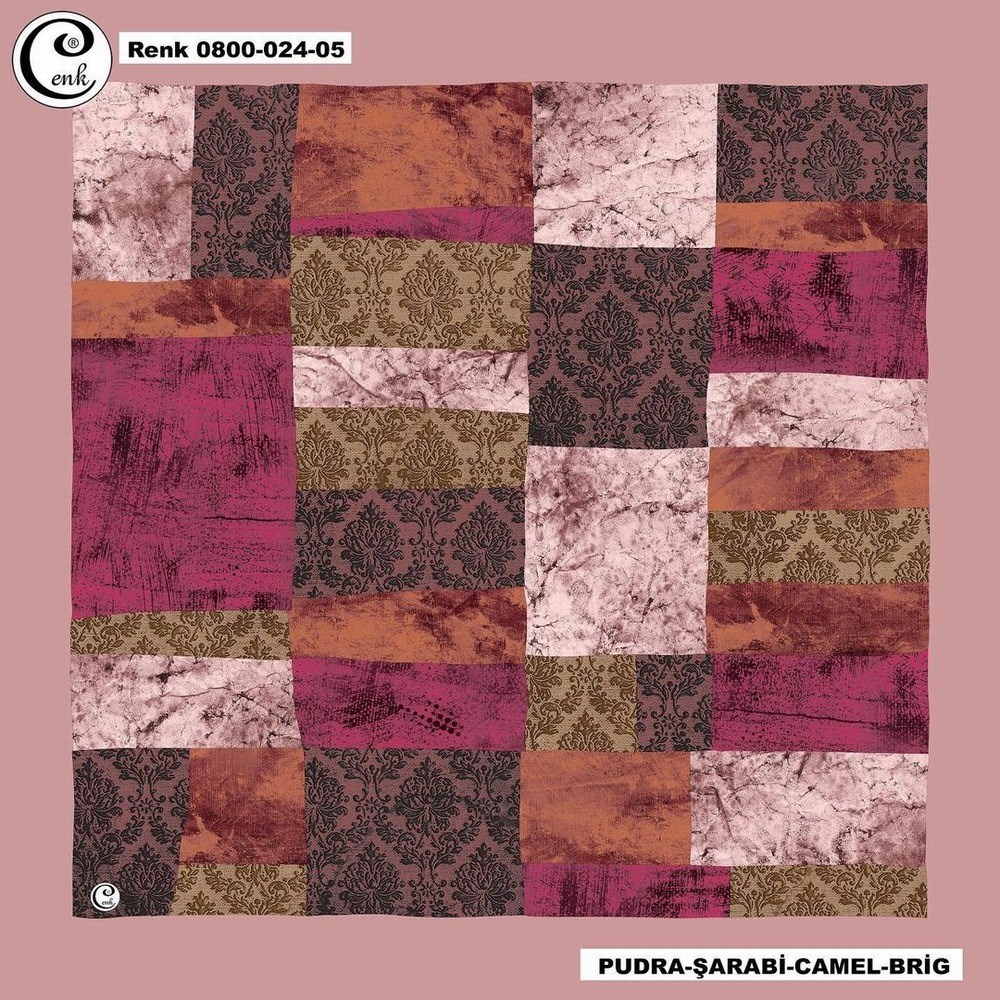 Cenk Flamlı Coton Eşarp(024-05)