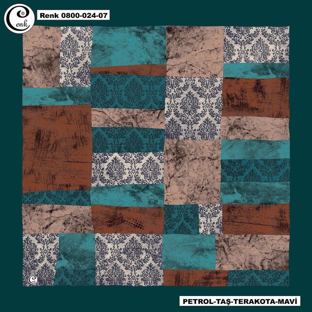 Cenk Flamlı Coton Eşarp(024-07)