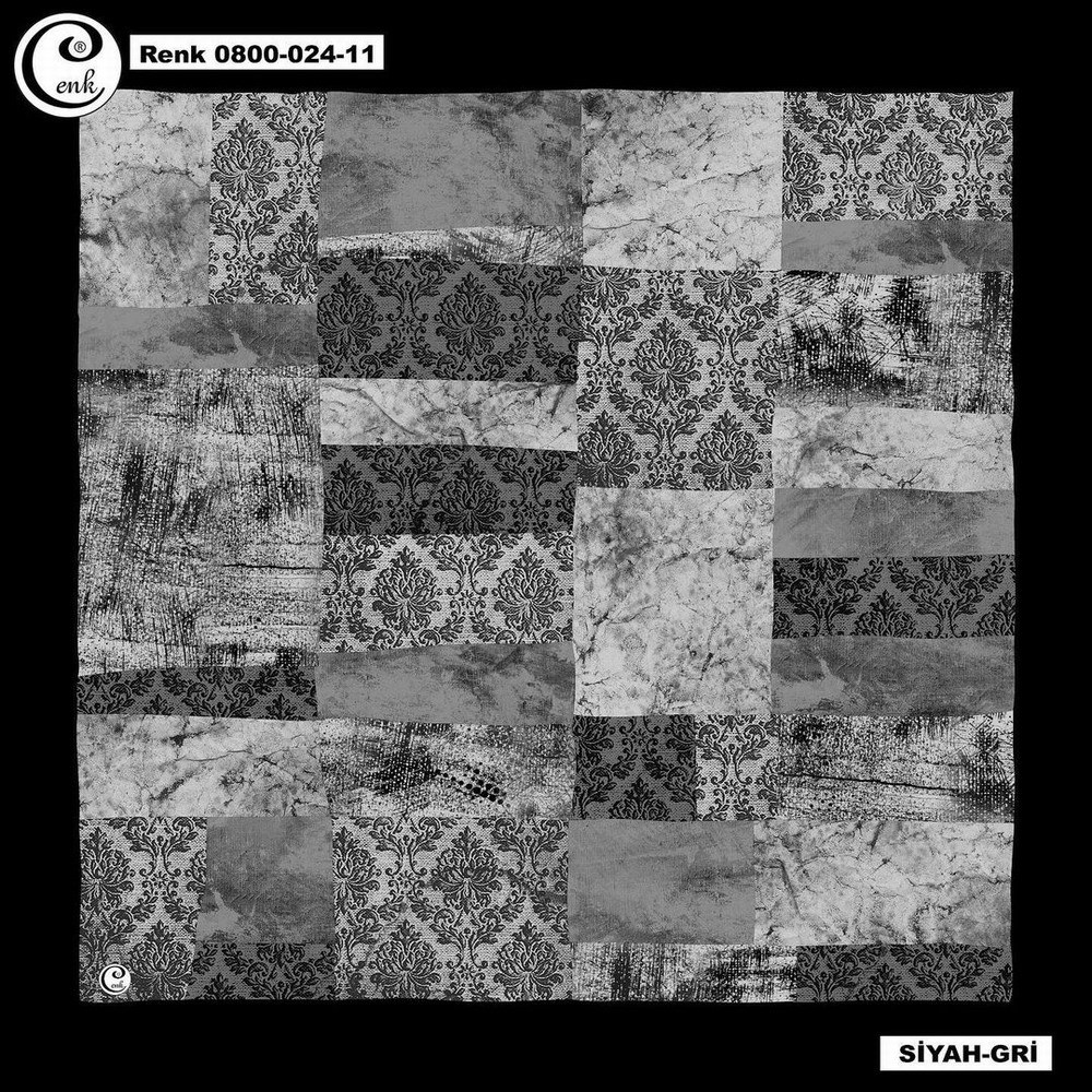 Cenk Flamlı Coton Eşarp(024-11)