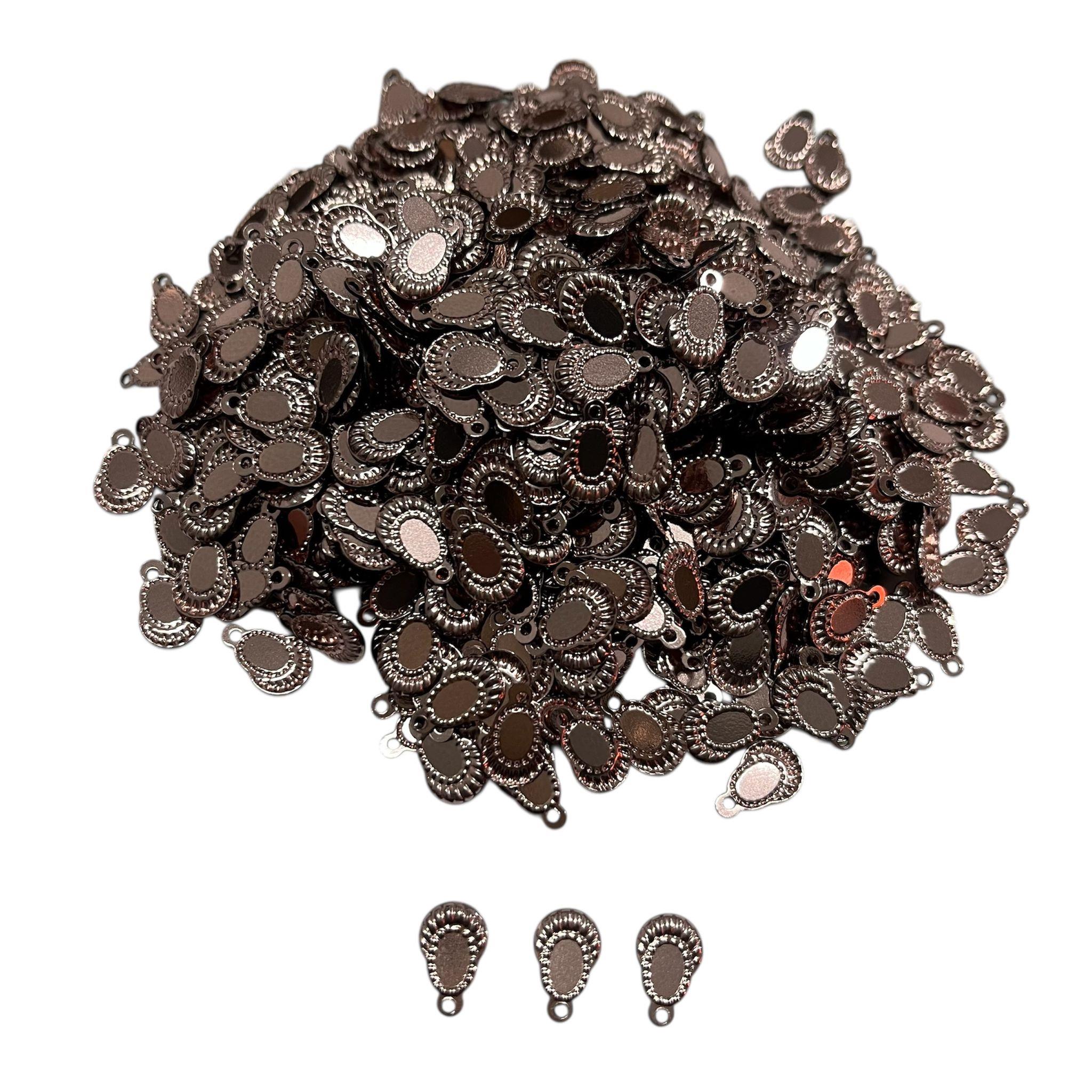 Pleksi Oya İşleme Pulu Hürrem Küpe Pul 50 gr. Açık Pudra (pul06-10)