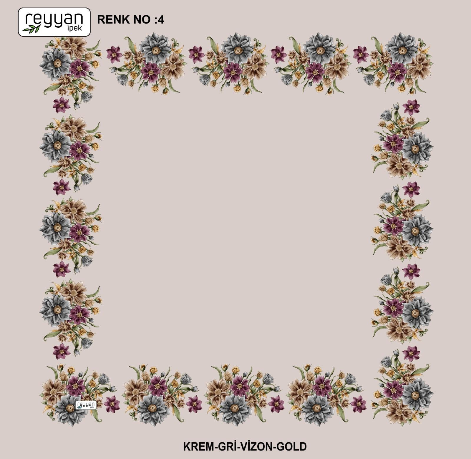 Reyyan İpek Oyalık Yazma(246-4)