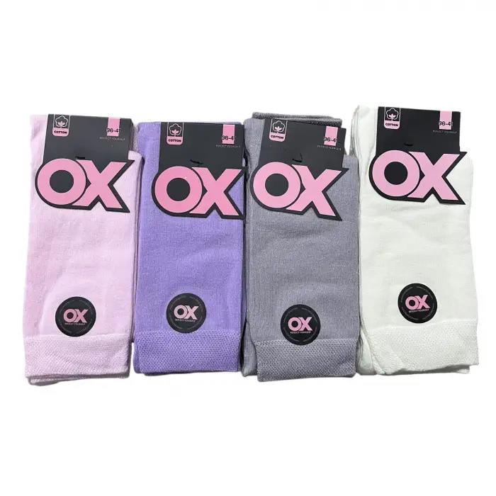 OX Premium Kadın Soket Çorap 12'li Paket (KÇ01-07)