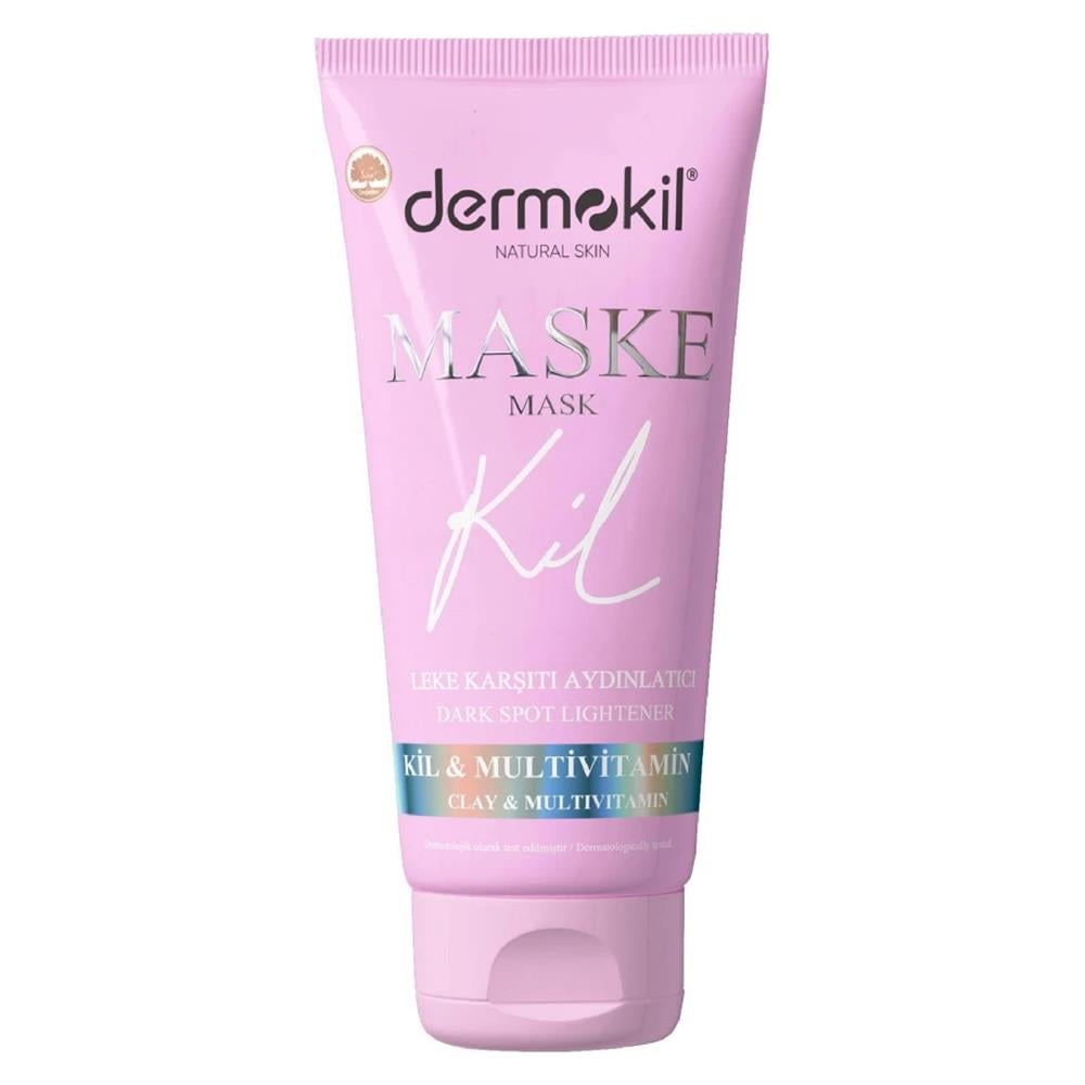 Dermokil Natural Skin Kil İçerikli Leke Karşıtı ve Aydınlatıcı Yüz Maskesi 75 ml