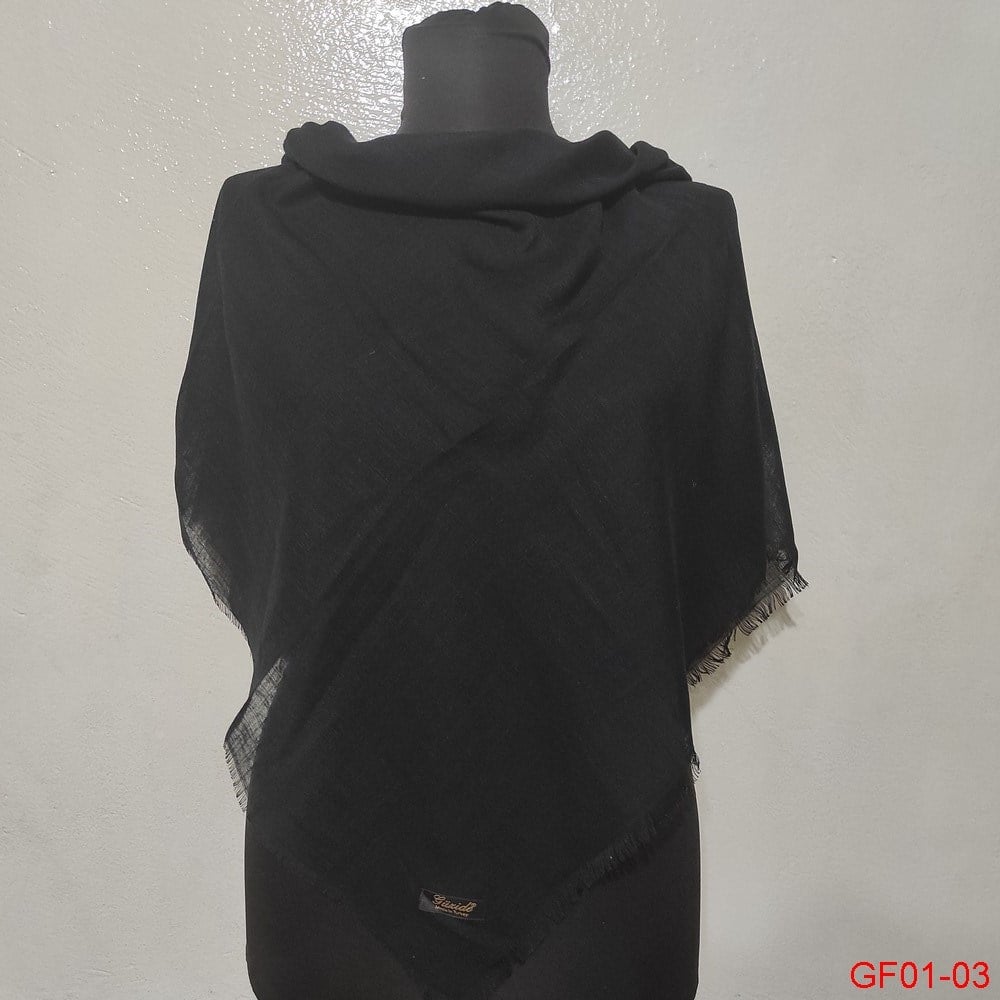 Düz Renk Flamlı Eşarp (gf01-03)