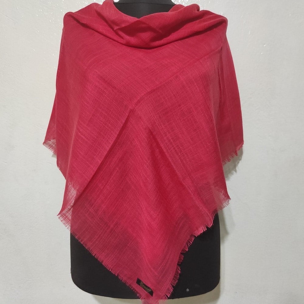 Düz Renk Flamlı Eşarp (gf01-05)